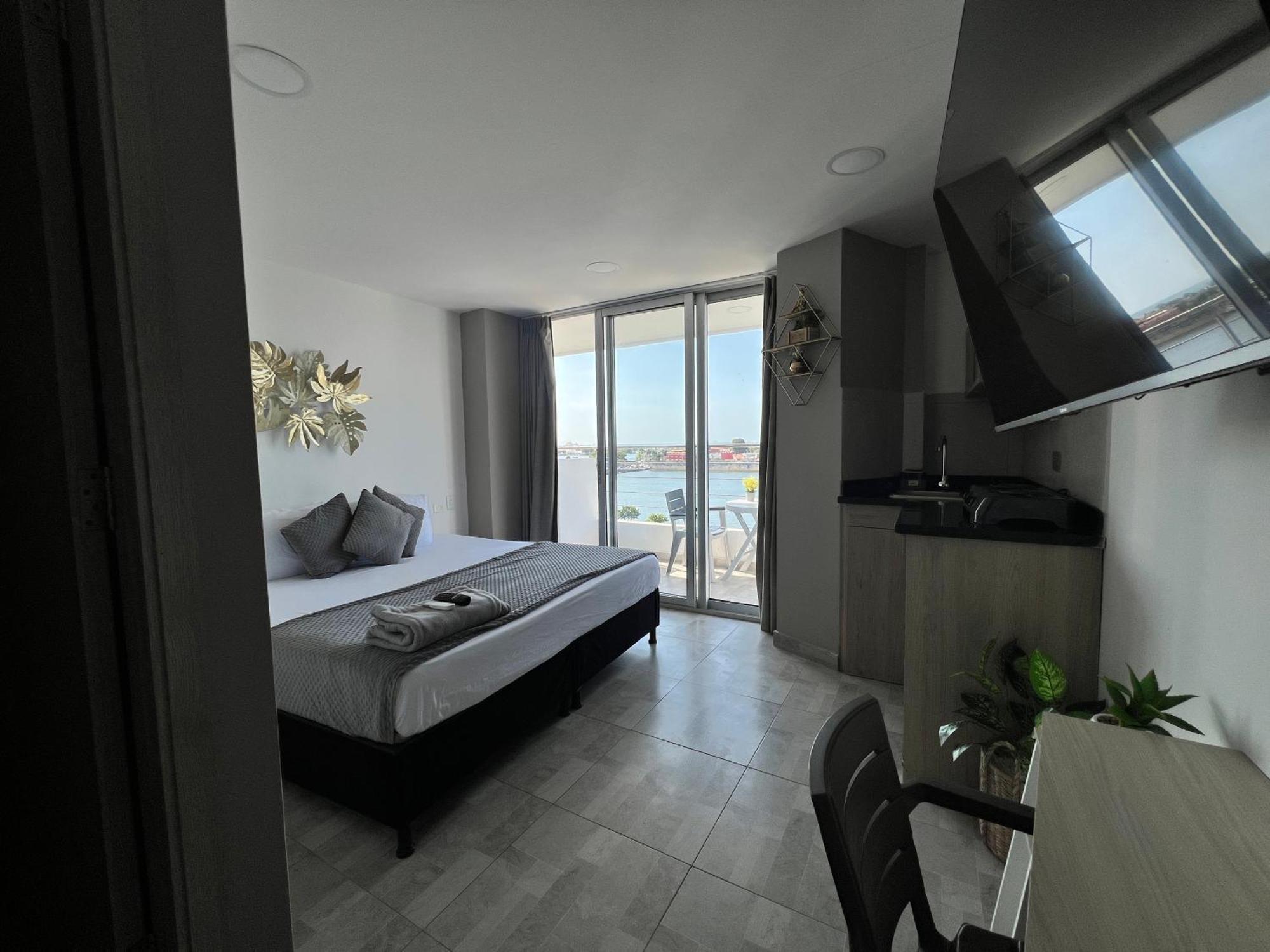 Bahia 79 Apartasuites Cerca Al Centro Cartagena Exterior foto